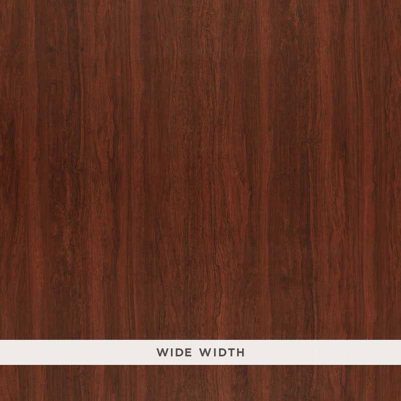 Schumacher Brazilian Cherry Woodgrain Cordovan Wallpaper