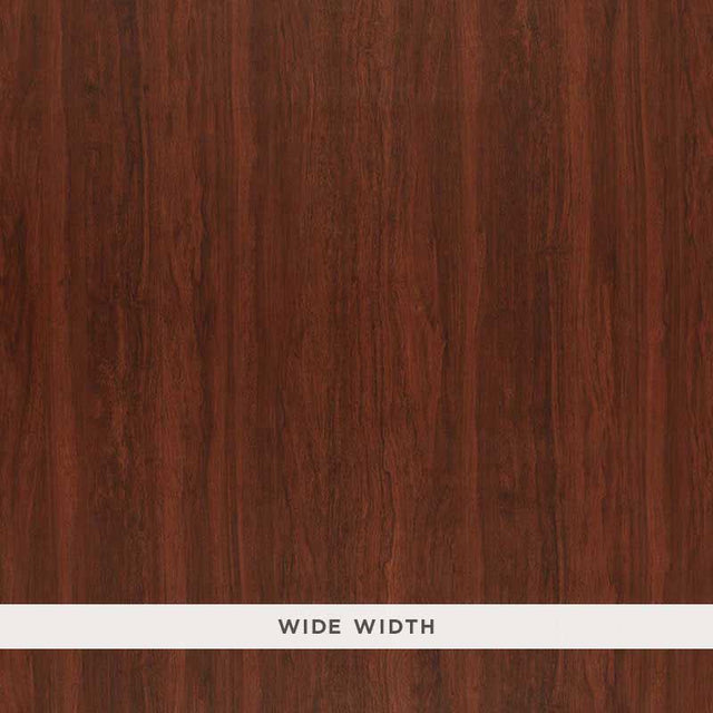 Schumacher Brazilian Cherry Woodgrain Cordovan Wallpaper