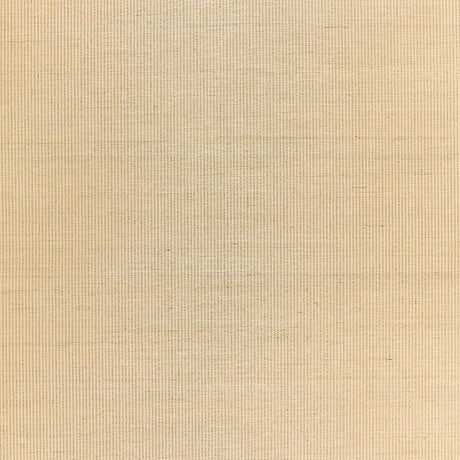 Schumacher Harshaw Pinstripe Sisal Tan Wallpaper