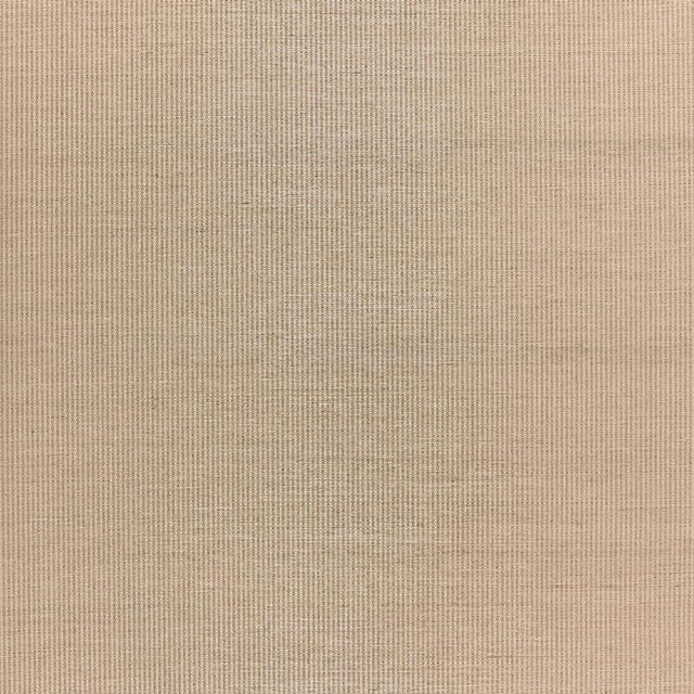Schumacher Harshaw Pinstripe Sisal Malt Wallpaper