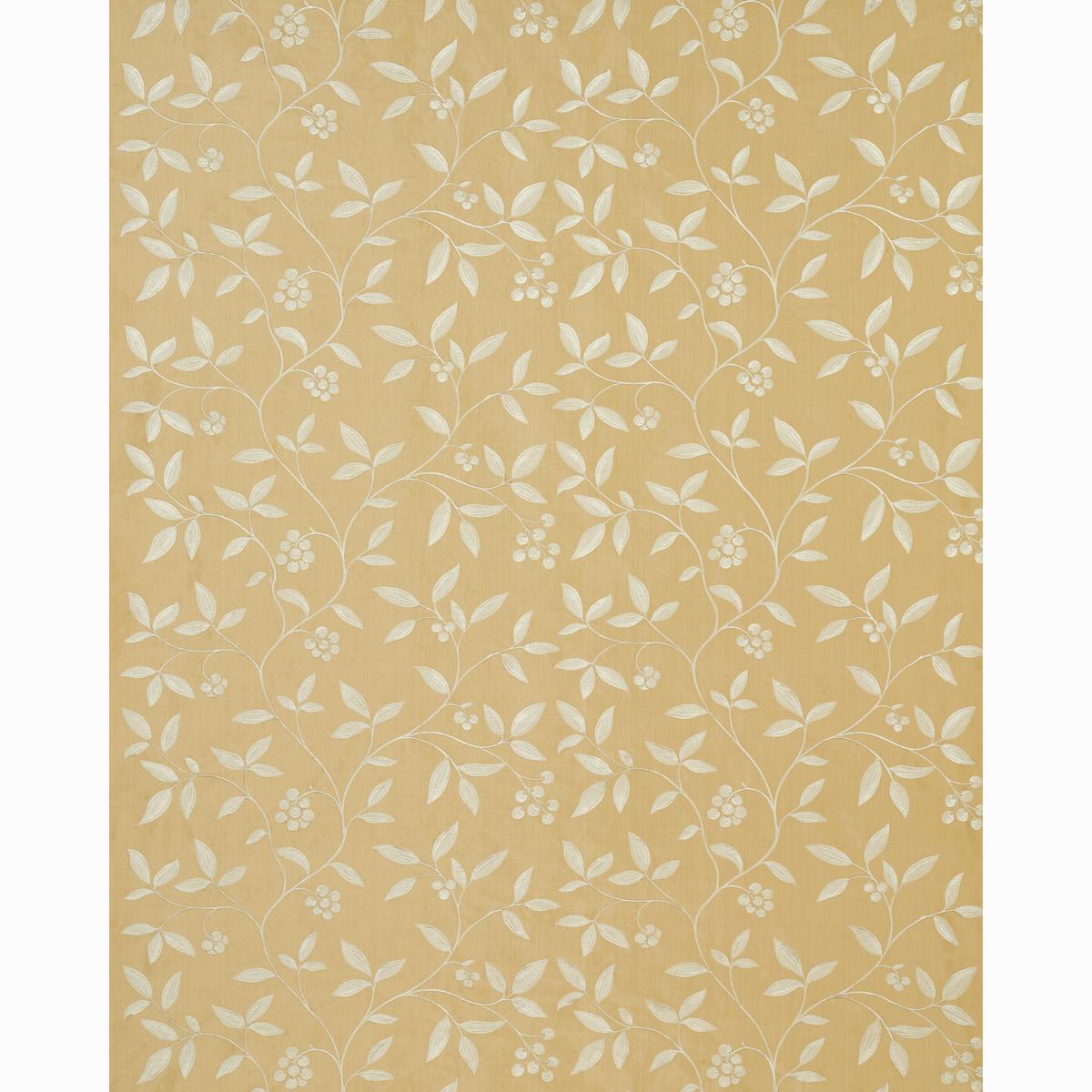 Schumacher Adelaide Embroidery Blonde Fabric