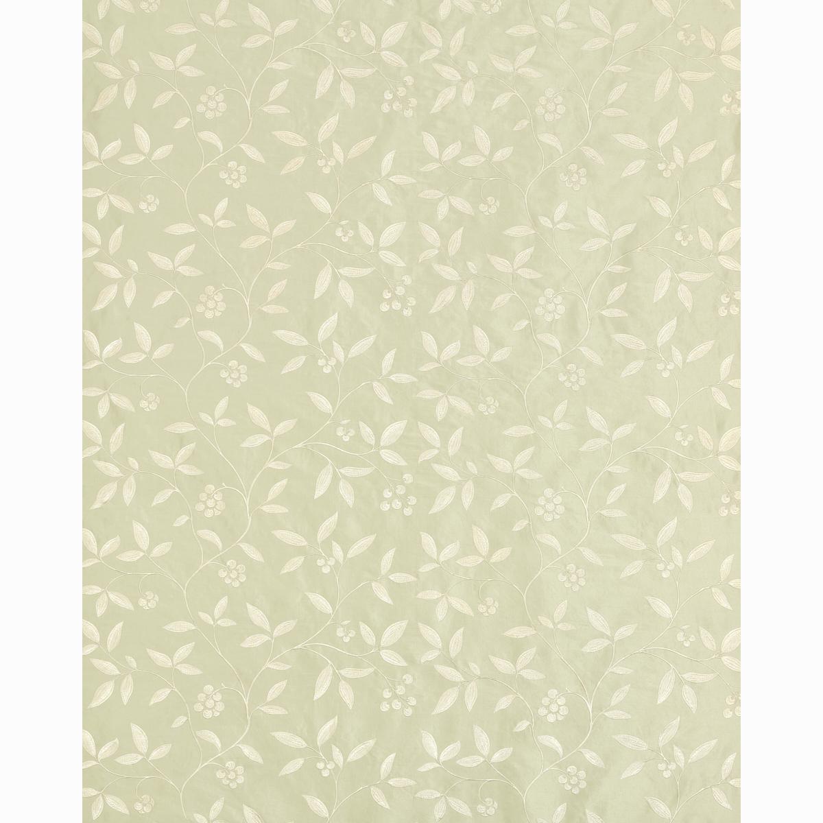 Schumacher Adelaide Embroidery Ciel Fabric