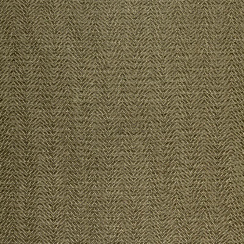 Schumacher Pearce Herringbone Moss Wallpaper