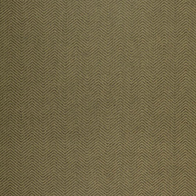 Schumacher Pearce Herringbone Moss Wallpaper