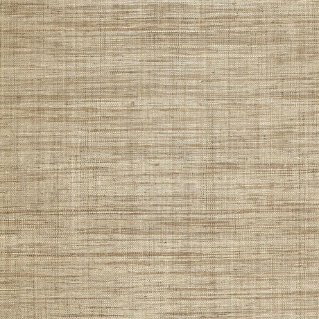 Schumacher Weston Raffia Weave Grey Wallpaper