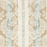 Schumacher Savannah Imberline Damask Ciel Fabric