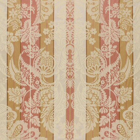 Schumacher Savannah Imberline Damask Rose Quartz Fabric