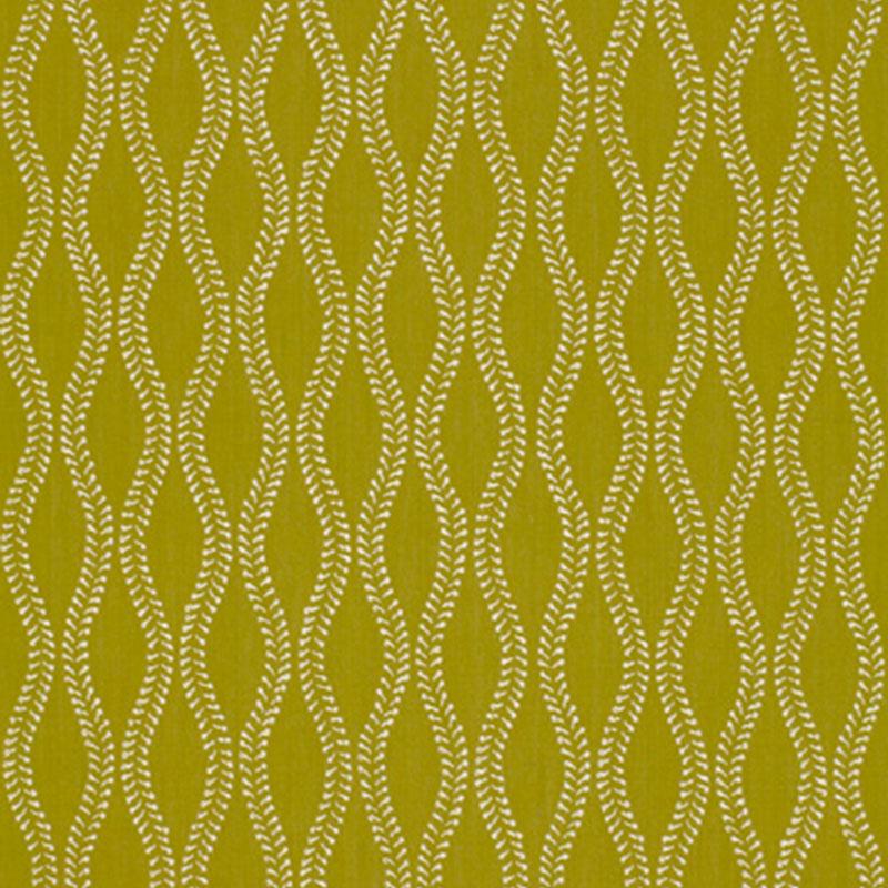 Schumacher Undulation Chartreuse Fabric