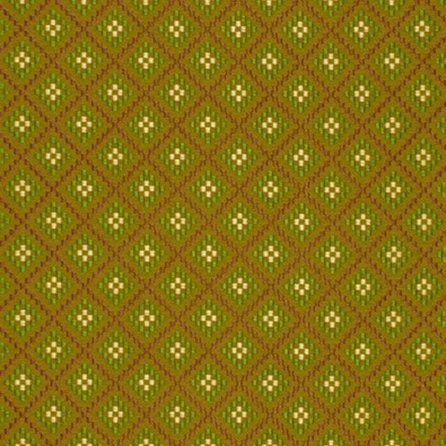 Schumacher Checkers Chartreuse / Leaf Fabric