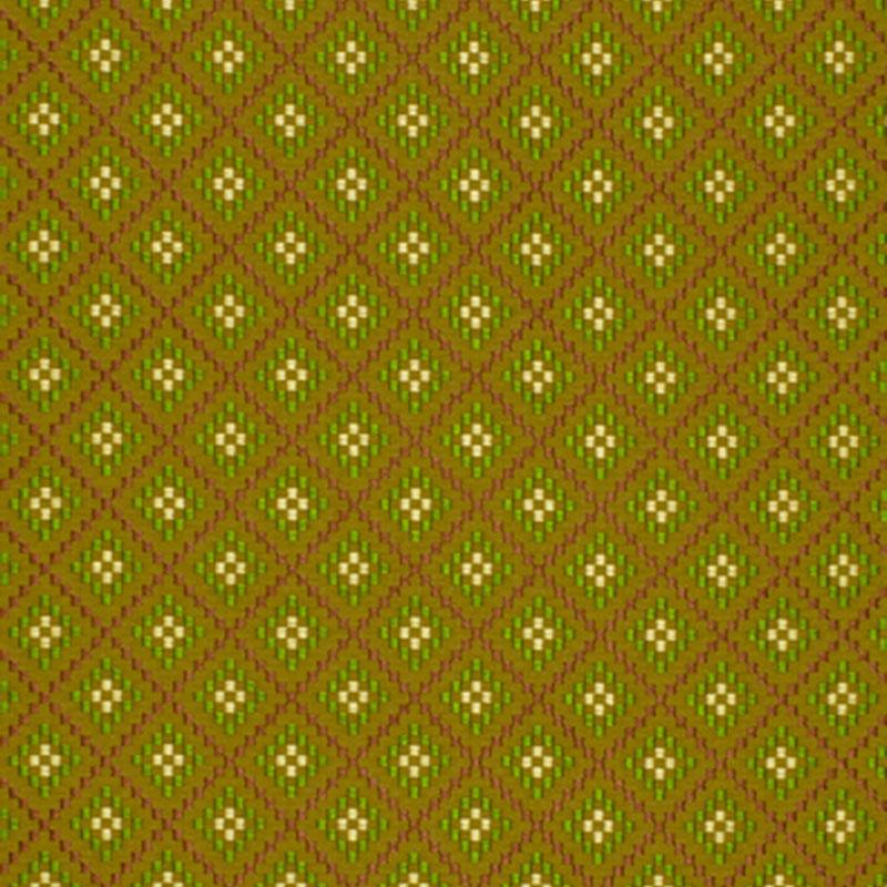 Schumacher Checkers Chartreuse / Leaf Fabric