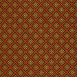 Schumacher Checkers Chocolate / Poppy Fabric