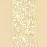 Schumacher Mandarin Silk Stripe Gold Dust Fabric