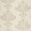 Schumacher Margaux Linen Embroidery Winter White Fabric