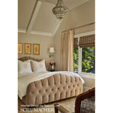 Schumacher Gainsborough Velvet Cement Fabric
