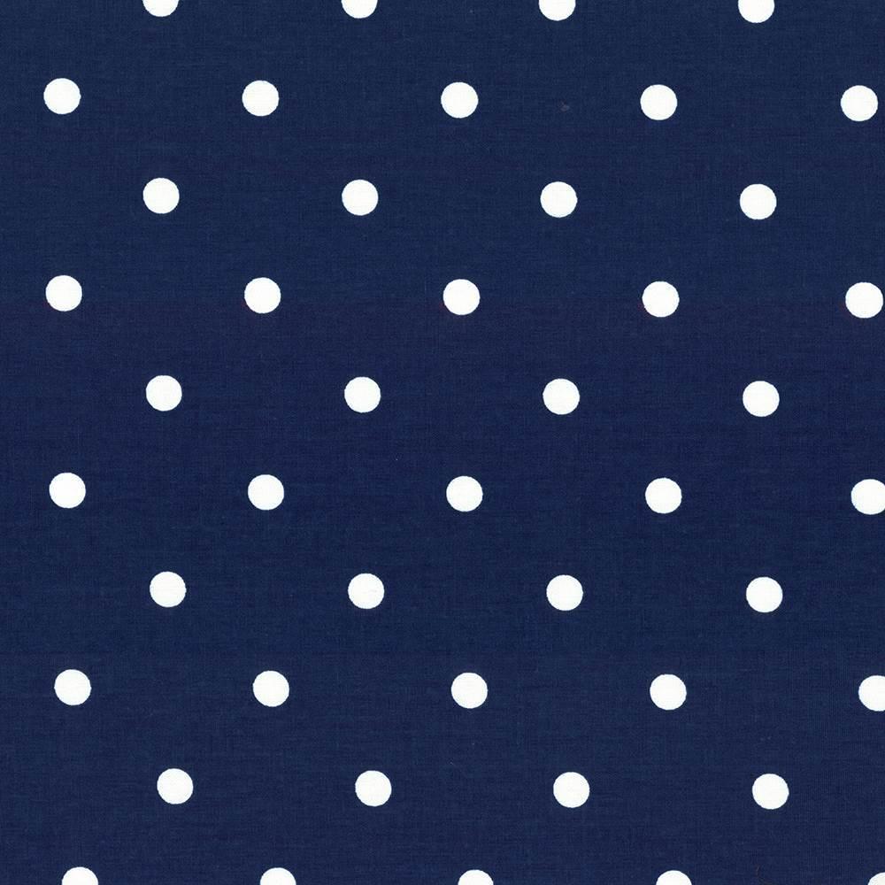 Kasmir Spit Spot Estate Blue Fabric