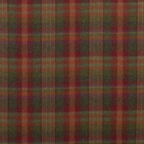 Mulberry COUNTRY PLAID RED/LOVAT/HEATHER Upholstery Fabric