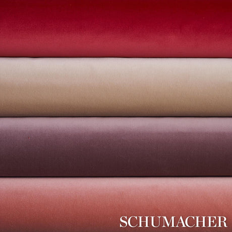 Schumacher Gainsborough Velvet Mauve Fabric