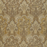 Schumacher New Castle Paisley Travertine Fabric