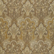 Schumacher New Castle Paisley Travertine Fabric