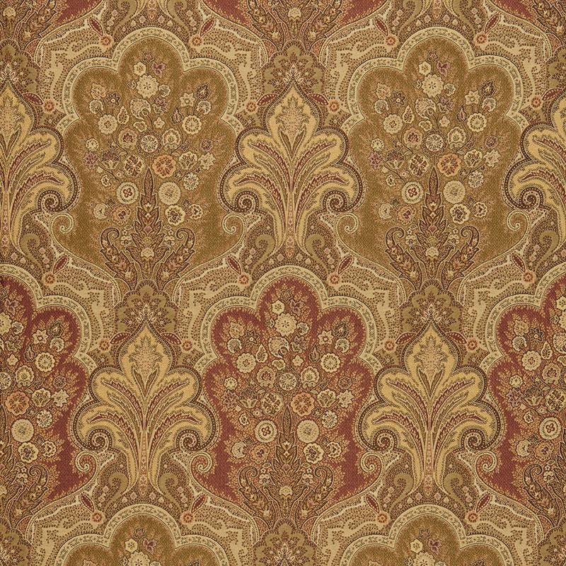 Schumacher New Castle Paisley Tuscan Fabric
