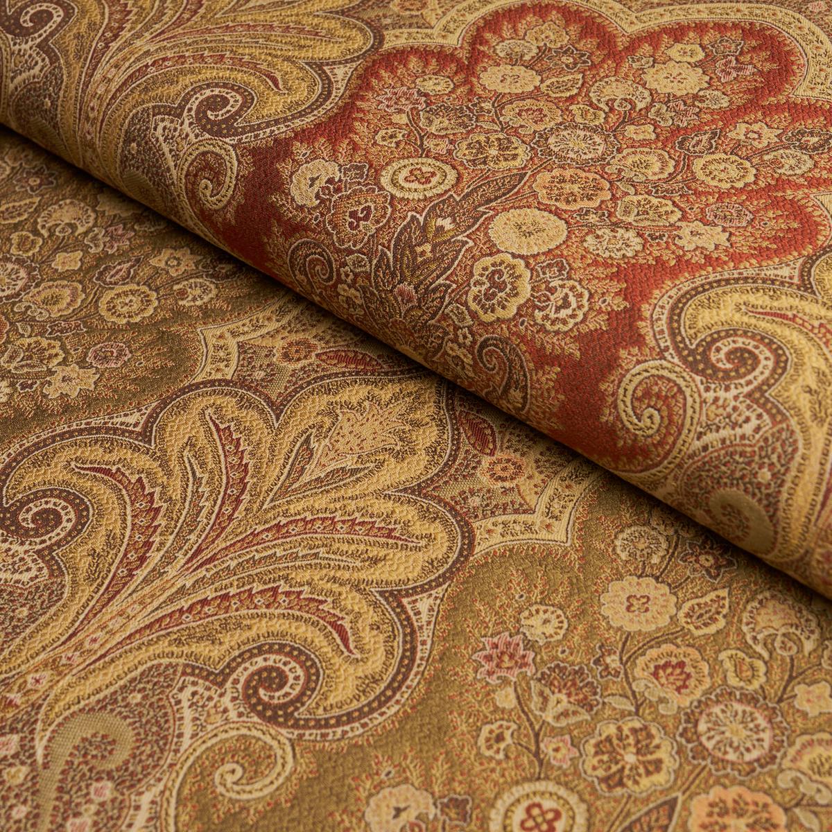 Schumacher New Castle Paisley Tuscan Fabric