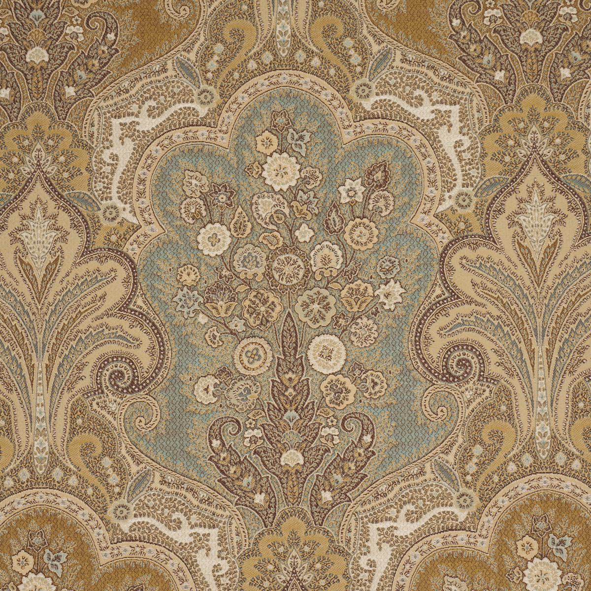 Schumacher New Castle Paisley Venetian Fabric