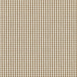 Schumacher Barnet Cotton Check Mocha Fabric
