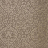 Schumacher Amalfi Damask Indoor/Outdoor Smoke Fabric