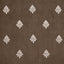 Schumacher Lorenzo Embroidery Coffee Bean Fabric