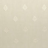 Schumacher Lorenzo Embroidery Natural Fabric