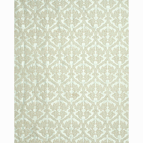 Schumacher Ravenna Embroidery Mineral Fabric