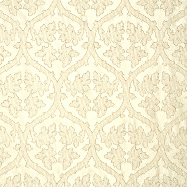 Schumacher Ravenna Embroidery Bone Fabric