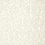 Schumacher Ravenna Embroidery Silver Fabric