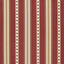 Schumacher Francesca Stripe Rouge Fabric