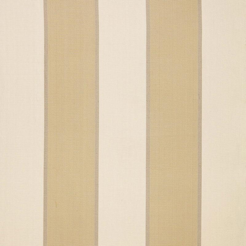 Schumacher Montebello Stripe Champagne Fabric