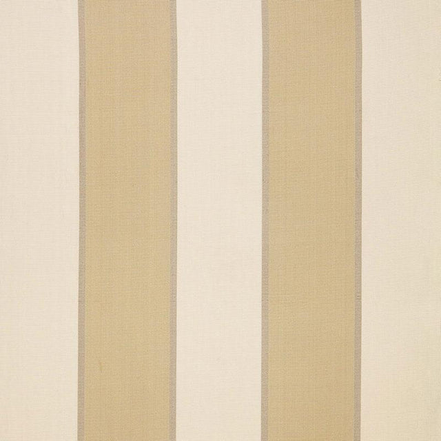 Schumacher Montebello Stripe Champagne Fabric