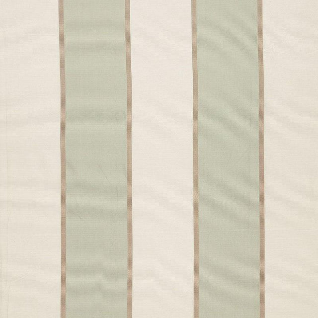 Schumacher Montebello Stripe Pearl Fabric