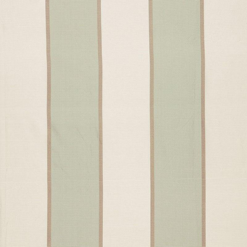 Schumacher Montebello Stripe Pearl Fabric