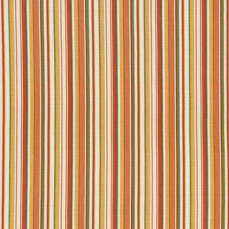 Kasmir Spring Stripe Apricot Fabric