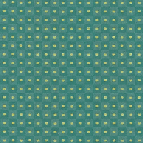 Kasmir Square Pegs Sea Blue Fabric