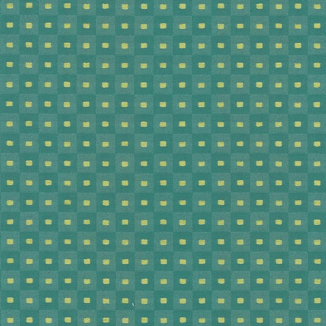 Kasmir Square Pegs Sea Blue Fabric