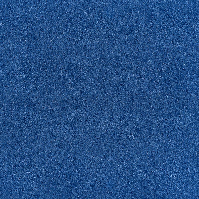 Schumacher Palermo Mohair Velvet Cobalt Blue Fabric