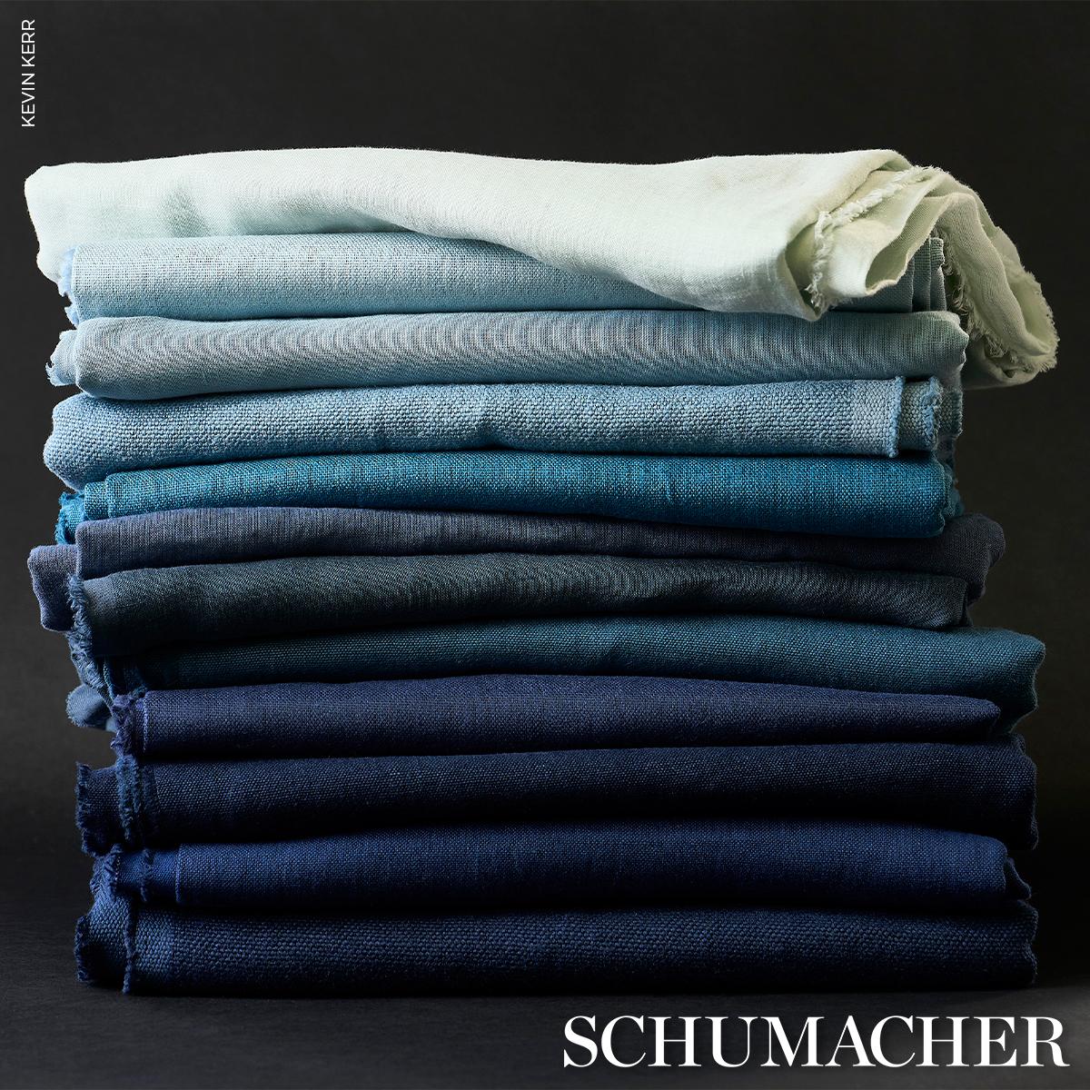 Schumacher Middleton Linen Glacier Fabric