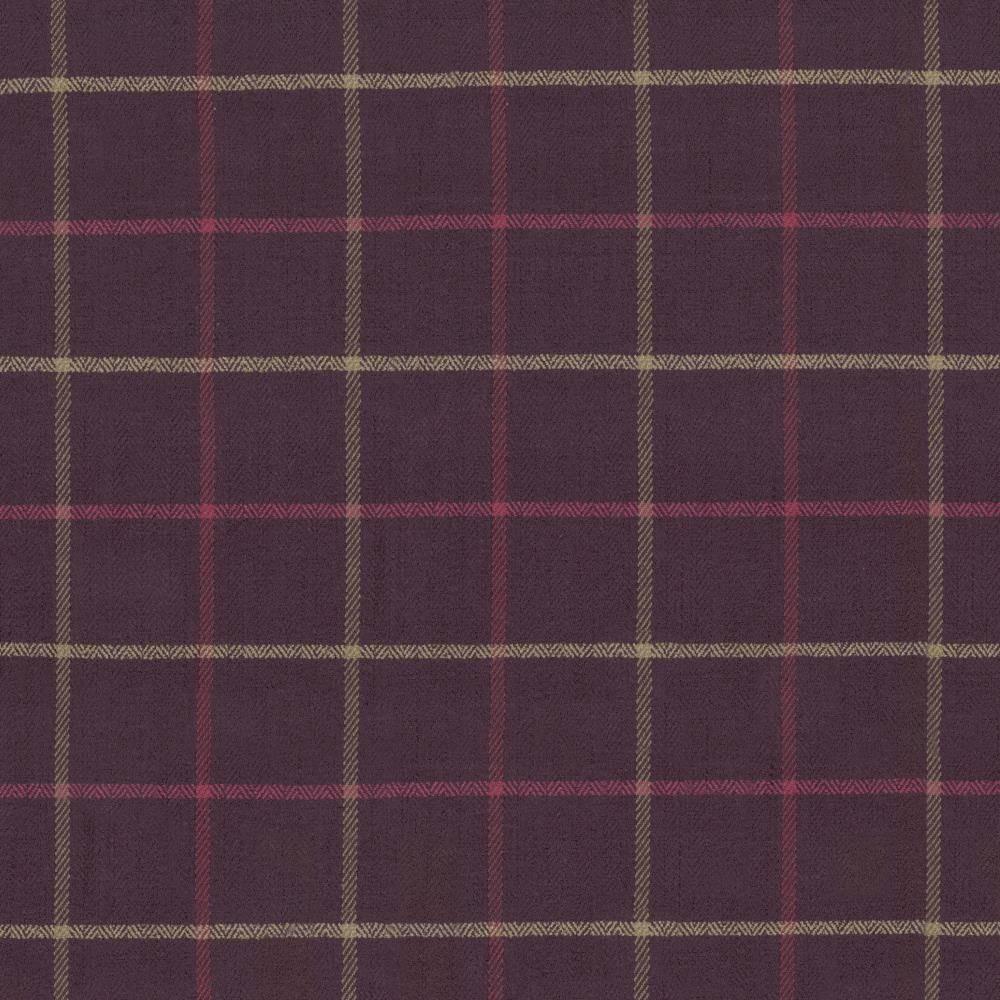 Kasmir Steinbeck Check Berry Fabric