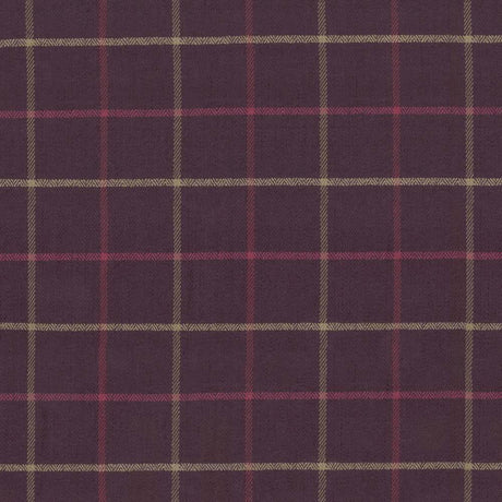Kasmir Steinbeck Check Berry Fabric