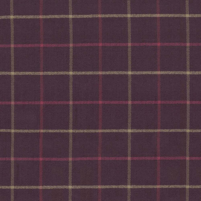 Kasmir Steinbeck Check Berry Fabric