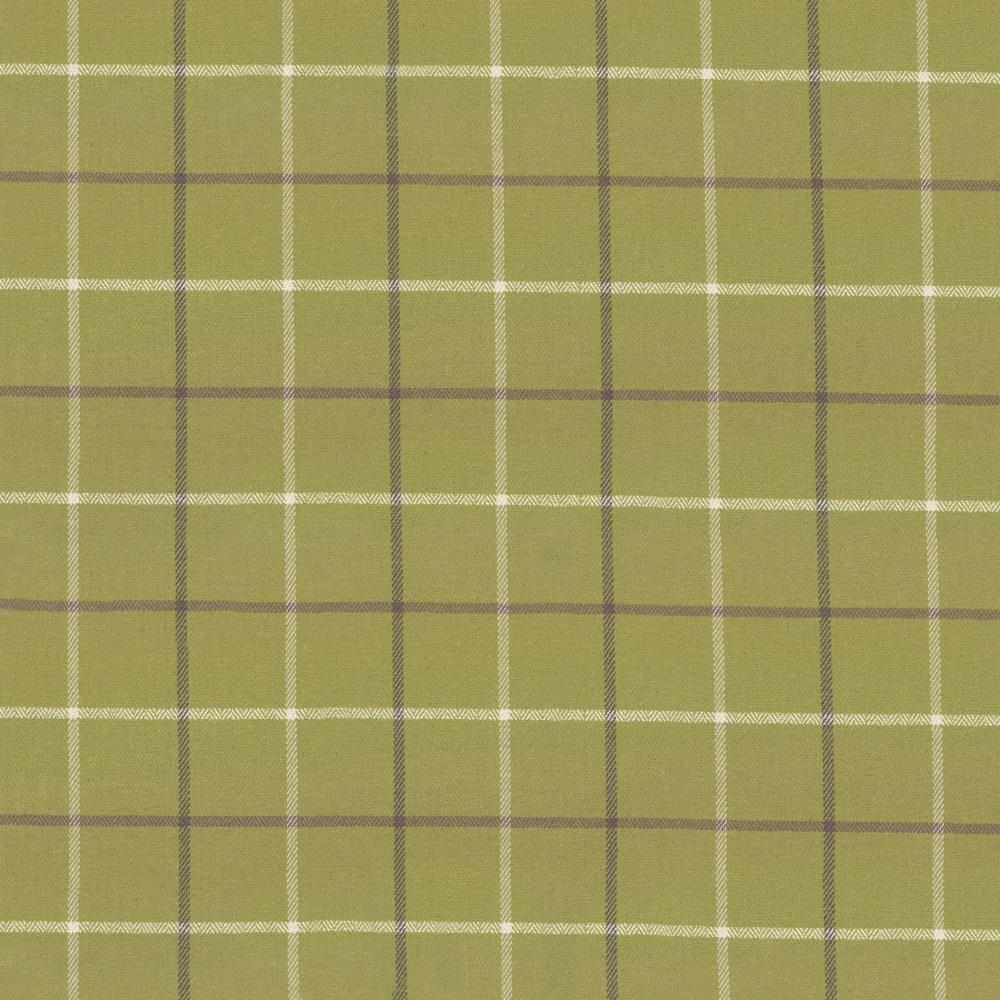 Kasmir Steinbeck Check Palm Fabric