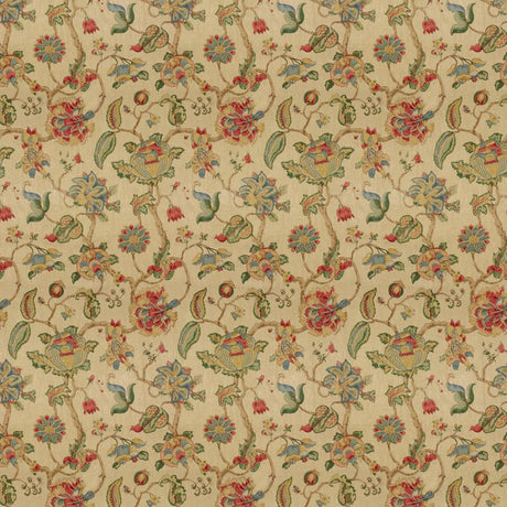 Lee Jofa TIDEWATER BLOCK RUBY/BLUE Fabric