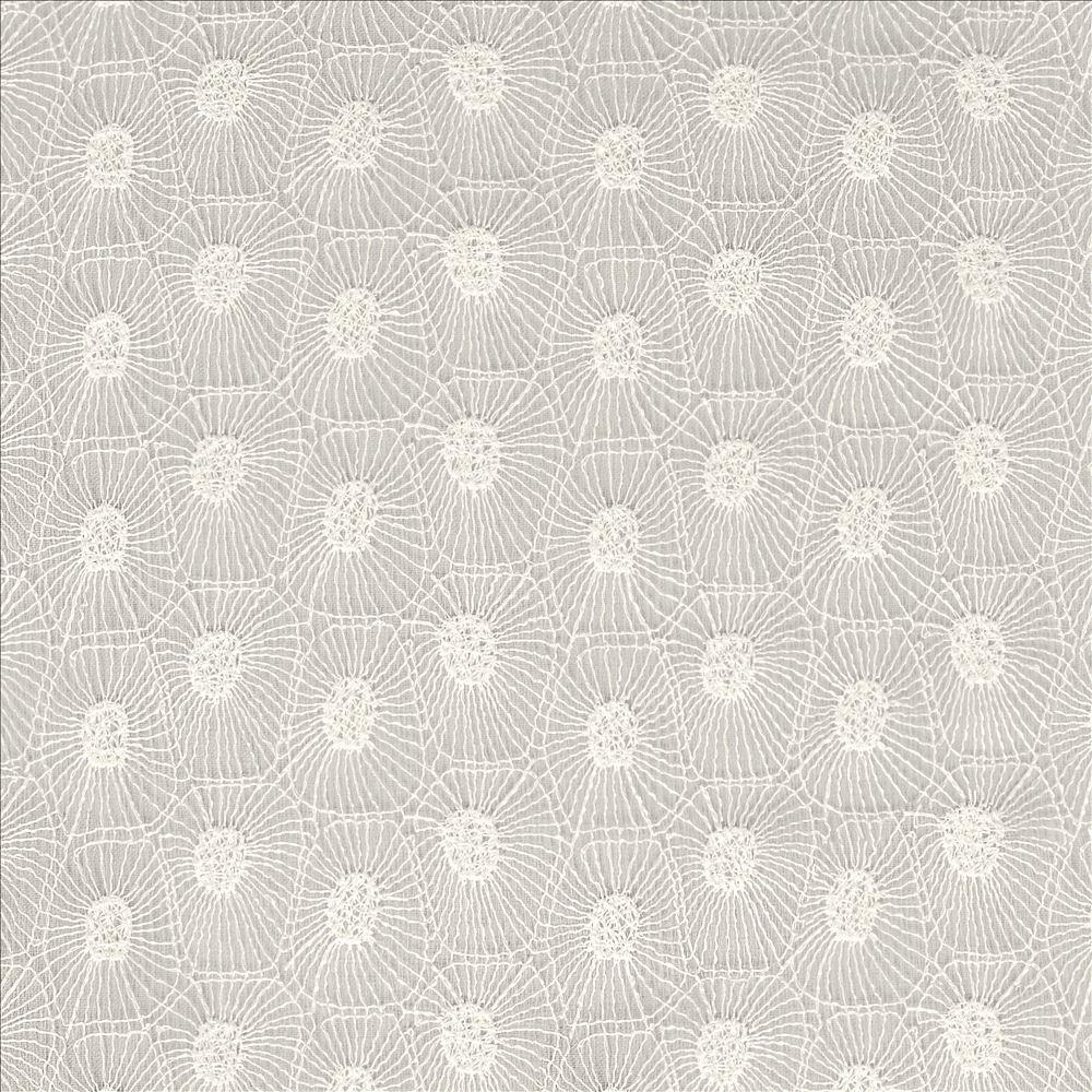 Kasmir Stratagems White Fabric