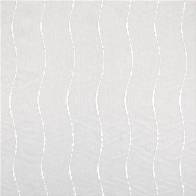 Kasmir Streamline White Fabric